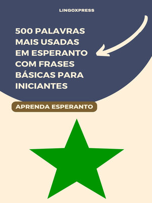 cover image of 500 Palavras Mais Usadas em Esperanto com Frases Básicas para Iniciantes